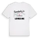 Någon i Yassıgeçit Mahallesi älskar mig t-shirt
