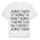 Adnet ordlek t-shirt