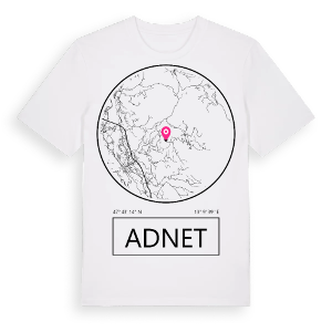 Adnet t-shirt – ekologisk bomull t-shirt från Pinshirt