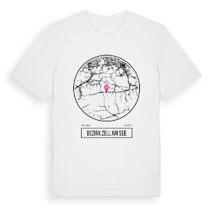 Bezirk Zell am See t-shirt – ekologisk bomull t-shirt från PinShirt