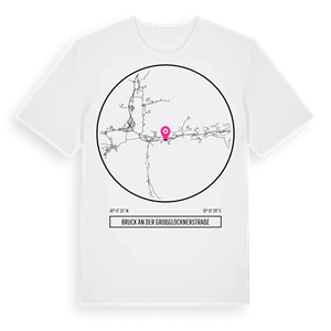 Bruck an der Großglocknerstraße t-shirt – ekologisk bomull t-shirt från Pinshirt
