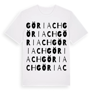 Göriach ordlek t-shirt – ekologisk bomull t-shirt från Pinshirt