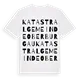 Katastralgemeinde Oberburgau ordlek t-shirt