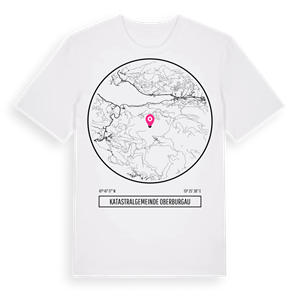 Katastralgemeinde Oberburgau t-shirt – ekologisk bomull t-shirt från Pinshirt