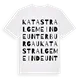 Katastralgemeinde Unterburgau ordlek t-shirt