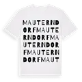 Mauterndorf ordlek t-shirt