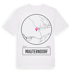 Mauterndorf t-shirt – ekologisk bomull t-shirt från Pinshirt