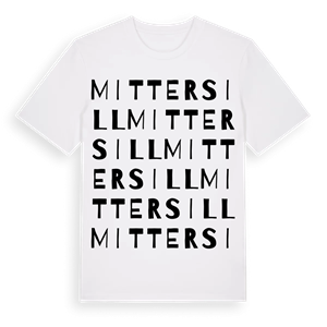 Mittersill ordlek t-shirt – ekologisk bomull t-shirt från Pinshirt