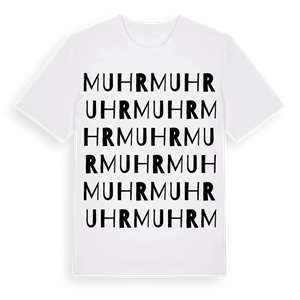 Muhr ordlek t-shirt – ekologisk bomull t-shirt från Pinshirt