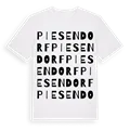 Piesendorf ordlek t-shirt