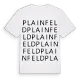 Plainfeld ordlek t-shirt