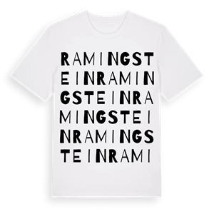 Ramingstein ordlek t-shirt – ekologisk bomull t-shirt från Pinshirt