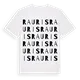 Rauris ordlek t-shirt