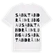 Sankt Andrä im Lungau ordlek t-shirt