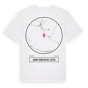 Sankt Martin bei Lofer t-shirt – ekologisk bomull t-shirt från Pinshirt