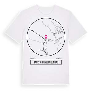 Sankt Michael im Lungau t-shirt – ekologisk bomull t-shirt från Pinshirt