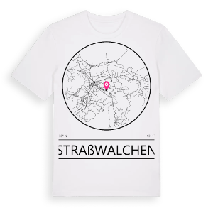 Straßwalchen t-shirt – ekologisk bomull t-shirt från Pinshirt