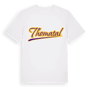 Thomatal baseball t-shirt – ekologisk bomull t-shirt från Pinshirt