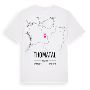 Thomatal karta t-shirt – ekologisk bomull t-shirt från Pinshirt