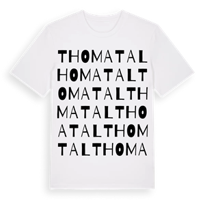 Thomatal ordlek t-shirt – ekologisk bomull t-shirt från Pinshirt