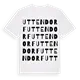 Uttendorf ordlek t-shirt