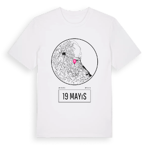 19 Mayıs t-shirt – ekologisk bomull t-shirt från Pinshirt