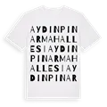 Aydınpınar Mahallesi ordlek t-shirt