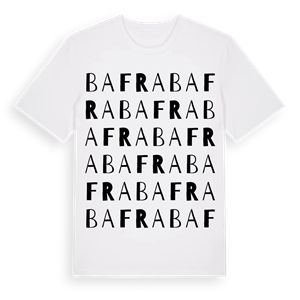 Bafra ordlek t-shirt – ekologisk bomull t-shirt från Pinshirt