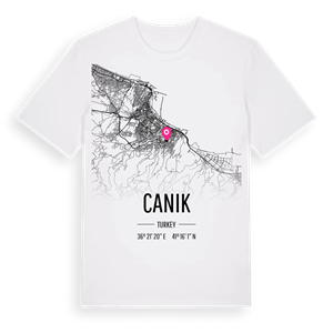 Canik karta t-shirt – ekologisk bomull t-shirt från Pinshirt
