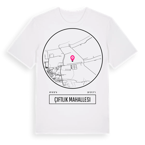 Çiftlik Mahallesi t-shirt – ekologisk bomull t-shirt från Pinshirt