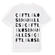 Çiftlik OSB Mahallesi ordlek t-shirt