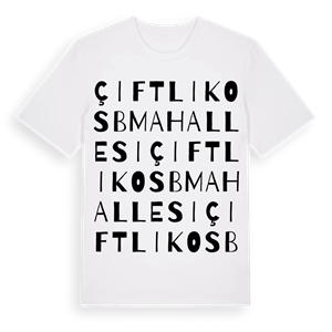 Çiftlik OSB Mahallesi ordlek t-shirt – ekologisk bomull t-shirt från Pinshirt