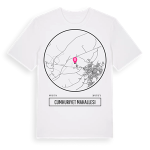 Cumhuriyet Mahallesi t-shirt – ekologisk bomull t-shirt från Pinshirt