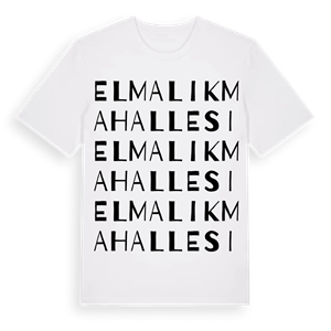 Elmalık Mahallesi ordlek t-shirt – ekologisk bomull t-shirt från Pinshirt