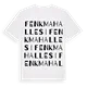 Fenk Mahallesi ordlek t-shirt
