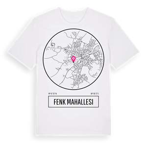 Fenk Mahallesi t-shirt – ekologisk bomull t-shirt från Pinshirt