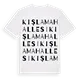 Kışla Mahallesi ordlek t-shirt