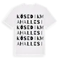 Kösedik Mahallesi ordlek t-shirt