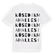 Kösedik Mahallesi ordlek t-shirt