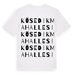 Kösedik Mahallesi ordlek t-shirt – ekologisk bomull t-shirt från Pinshirt
