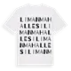 Liman Mahallesi ordlek t-shirt