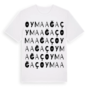 Oymaağaç ordlek t-shirt – ekologisk bomull t-shirt från Pinshirt