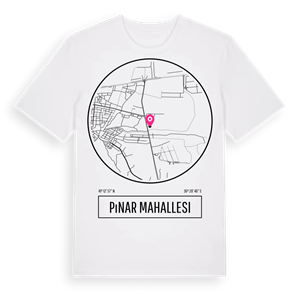 Pınar Mahallesi t-shirt – ekologisk bomull t-shirt från Pinshirt