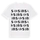 Samsun ordlek t-shirt