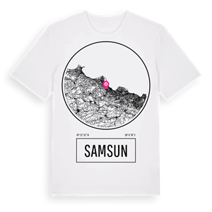 Samsun t-shirt – ekologisk bomull t-shirt från Pinshirt