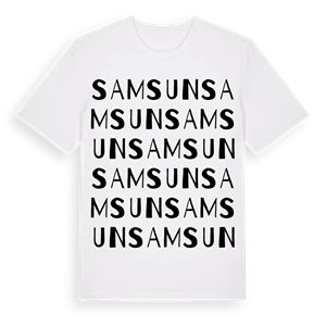 Samsun ordlek t-shirt – ekologisk bomull t-shirt från Pinshirt