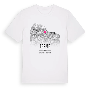 Terme karta t-shirt – ekologisk bomull t-shirt från Pinshirt