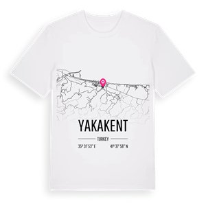 Yakakent karta t-shirt – ekologisk bomull t-shirt från Pinshirt