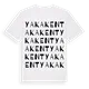 Yakakent ordlek t-shirt