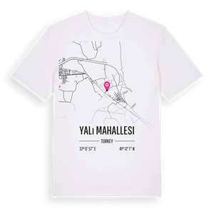 Yalı Mahallesi karta t-shirt – ekologisk bomull t-shirt från Pinshirt